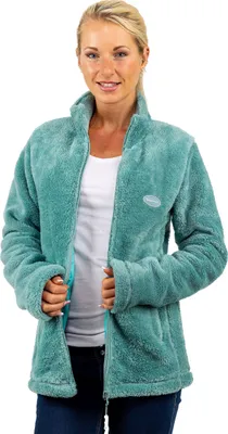 Produktbild von Reichstadt Damen Regular Fit Fleecejacke Kuschelige 22RSW002 Old Green S