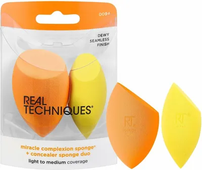 Produktbild von Real Techniques MIRACLE COMPLEXION Gesichtsschwamm (2 Stück)
