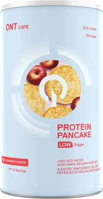 Produktbild von QNT Protein Pancake (500g) Apple Cinnamon - Funktionelle Lebensmittel - Eiweißhaltige Lebensmittel