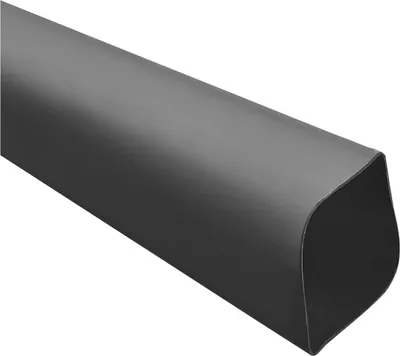 Immagine prodotto di 136004 STEX24 Tubo termorestringente 2:1, al metro, nero 38,1/19,0 mm, 1 pollice e mezzo, WSM2 Temperatura di restringimento min. 70°C,