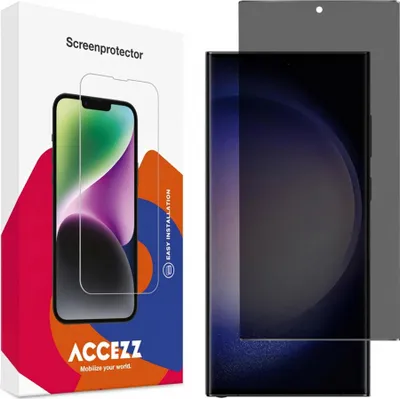 Productafbeelding van Accezz Gehard Glas Privacy Screenprotector voor de Samsung Galaxy S23 Ultra