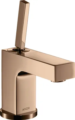 Produktbild von Einhebel-Waschtischmischer AXOR CITTERIO 80 DN 15 f HWB m ZAG 1 1/4Zoll pol. red gol polished red gold