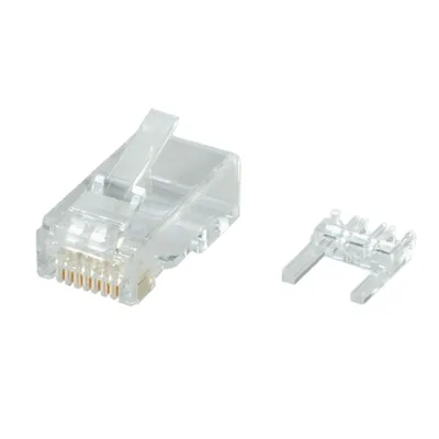 Imagen del producto de Conector modular ROLINE, categoría 6, RJ45, UTP, para cable sólido