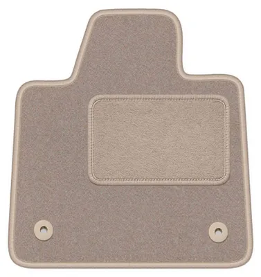 Image de Tapis conducteur en moquette pour Volvo EX30 depuis 2023 (crossover) – 1 pièce, beige, sur mesure – Wielganizator LUX