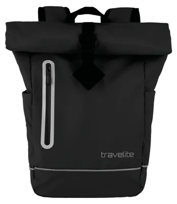 Produktbild von travelite Freizeitrucksack Rucksack Basics Roll-Up Backpack Plane 19L Black schwarz
