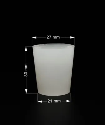 Produktbild von Silikon Stopfen 27/21mm - Silikonstopfen