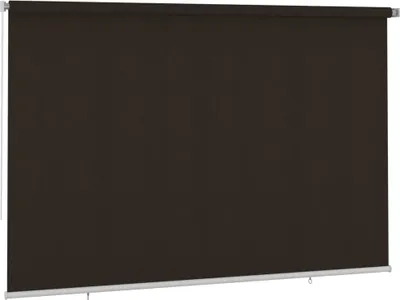 Image de vidaXL Store extérieur 350x230 cm brun HDPE