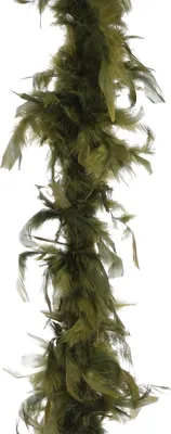 Produktbild von Grüne Weihnachtsgirlande im Boa-Stil, 180 cm lang und 15 cm breit, für festliche Weihnachtsdekoration