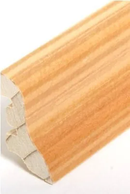 Produktbild von Sockelleiste Echtholzfurnier 20 x 40 x 2500 mm Lärche Echtholzfurnier Fußleiste furniert by PROVISTON 25 Meter | 10 Stück