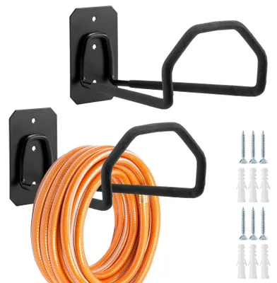Image de SolidKeus - Supports muraux pour tuyaux d'arrosage, lot de 2
