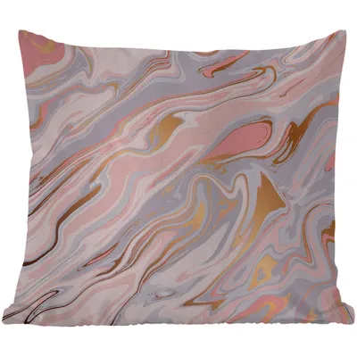 Produktbild von MuchoWow® Outdoor Kissen - Marmor - Pastell - Abstrakt - Muster - 60x60 cm - Wetterfest - Lounge Kissen - Dekoration - Schlaf Kissen