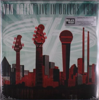 Obrázok produktu pre Van Halen: Live In Dallas 1991 (Limited Edition) (Black Friday RSD) (Red Vinyl)