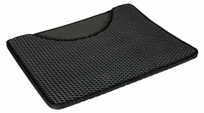 Obrázek produktu pro Duvo+ Podložka pod kočičí záchod Swift s výřezem, černá