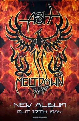 Produktbild von ASH - Meltdown - 2004 - Plakat - 102x152 cm