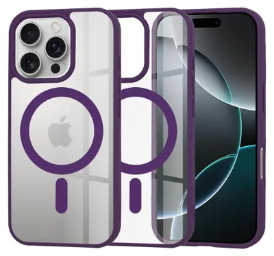 Obrázok produktu pre Techsuit MagSafe Pro kryt na iPhone 16 Pro – fialový