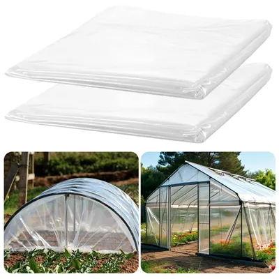 Productafbeelding van Solidchoice - Transparante Broeikasfolie 2 x 4 m Winterbestendig