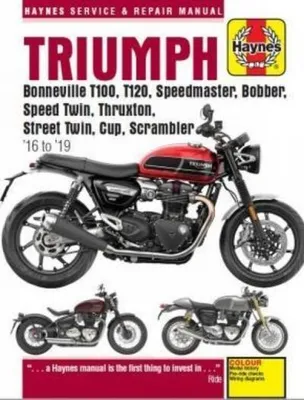 Produktbild von Triumph Bonneville T100, T120, Speedmaster, Bobber, Speed Twin, Thruxton, Street Twin, Cup, Scrambler (16 to 19)