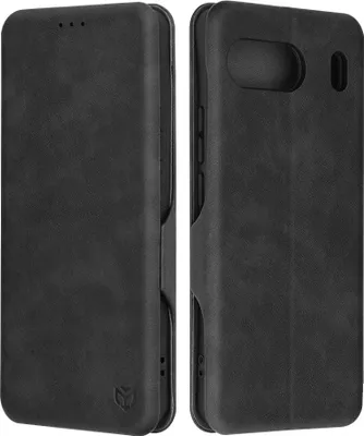 Productafbeelding van Techsuit Safe+ Boekhoes met portemonnee voor de OnePlus Nord 4 - Zwart