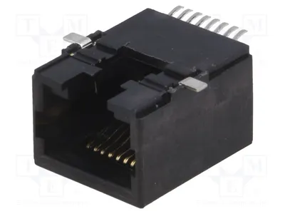 Image de 1 x connecteur RJ45, broches : 8, horizontal, système de connecteur RJ 944 : 8p8c