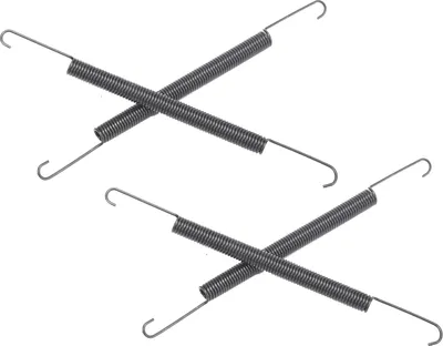 Imagen del producto de 4 resortes para tubo de escape, compatibles con los modelos HSP 94081, 94083, 94085, 94086, 94087 y 94088, para coches de nitro a escala 1/8