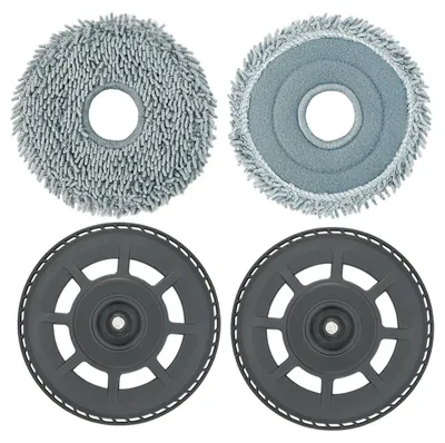 2er-Pack Mikrofaser-Wischtücher für Dreame X50 Ultra Complete