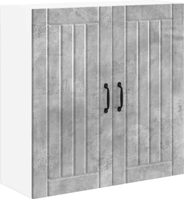 Zdjęcie produktu dla Szafka ścienna LUCCA Betonowy szary 80 x 31 x 80 cm