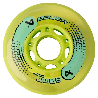 Produktbild von BAUER Inlinehockey Rolle Court 76A 4er-Set, Rollengröße:59