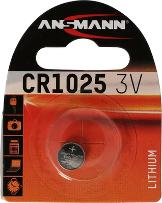 Produktbild von CR1025 Lithium Batterie IEC CR 1025 Knopfzelle