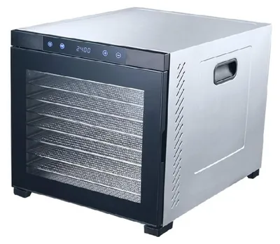 Immagine prodotto di Disidratatore professionale con 10 cestelli - 35-75 °C, 1,1 kW, digitale