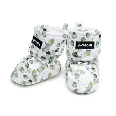 Produktbild von T-TOMI Krabbelschuhe Eucalyptus (9–12 Monate)