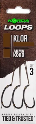 Zdjęcie produktu dla Korda Leader Loop Rigs Klor 8, 30lb