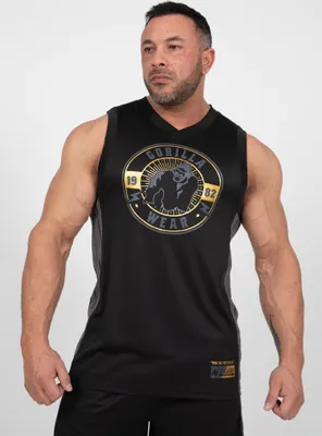 Produktbild von Gorilla Wear Orlando Jersey Tank Top black L