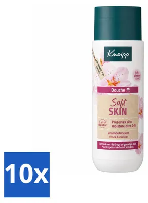 Produktbild von 10 x Kneipp Douchegel Soft Skin Amandelbloesem - 200 ml - Vorteilspackung - 10 Stücke
