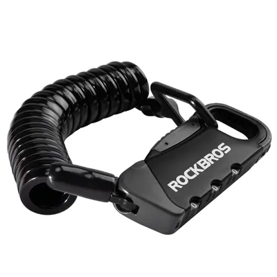 Antivol velo abus a code lumineux Raydo Pro 1460/85 + support
