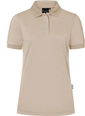 Produktbild von KARLOWSKY Workwear Damen Poloshirt MODERN-FLAIR Modern-Fit Sand M