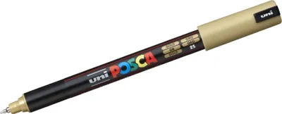 Produktbild von Marker POSCA PC-1MR Gold (6 Stück)