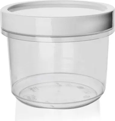 Obrázok produktu pre ORION Dóza na potraviny so skrutkovacím vekom Okrúhla plastová dóza s tesnením 560 ml