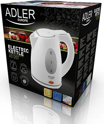 Image de Adler AD1207 bouilloire électrique 1,5 L 2000 W Blanc