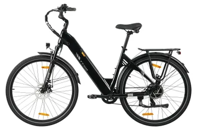 Immagine prodotto di E-bike - Citybike con ruote da 71 cm - Batteria al litio da 36 V e 18 Ah - Motore brushless da 250 W - Autonomia >60 km - 25 km/h - Nero
