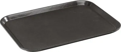 Produktbild von APS 508 Serviertablett GRIPZONE, 46 x 36 cm, Höhe 2 cm, rutschfeste Oberfläche, anthrazit