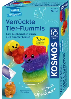 Produktbild von Kosmos Verrückte Tier-Flummis, Experimentierkasten