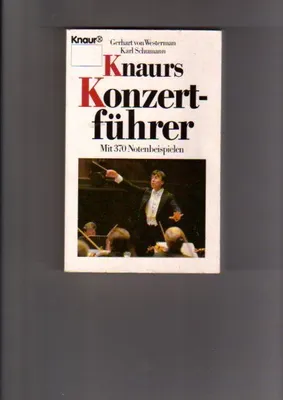 Produktbild von Knaurs Konzertführer | Gerhart von Westermann