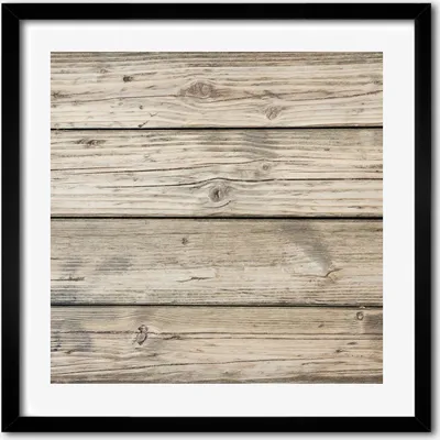 Produktbild von Bild - 50 cm x 50 cm - MDF - Rahmen, Wandkunst - Hölzerner Hintergrund