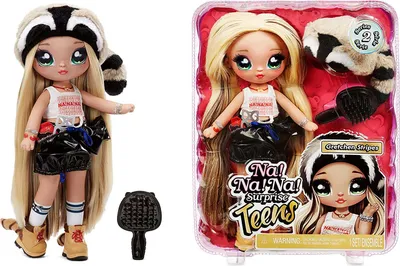 Obrázek produktu pro Ahoj! Na! Na! Překvapení pro teenagery - panenka Gretchen Stripes