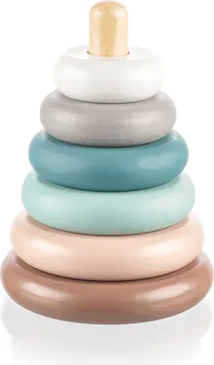 Produktbild von ZOPA Holzschnappringe Blau