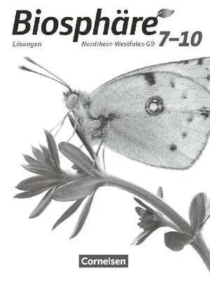 Produktbild von Biosphäre Sekundarstufe I - Gymnasium Nordrhein-Westfalen G9 7.-10. Schuljahr - Lösungen zum Schülerbuch