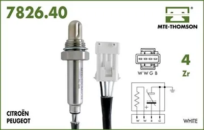 Produktbild von VEGAZ Lambdasonde passend für PEUGEOT 206 Schrägheck (2A/C) Fingersonde Beheizt ULS-150
