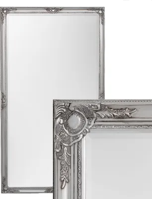 Produktbild von Spiegel LEANDOS Barock Antik-Silber 180x100cm