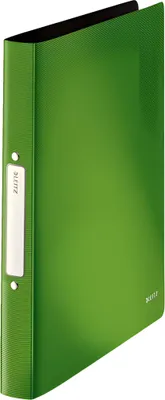 Produktbild von LEITZ Ringbuch Solid A4 PP hellgrün 2-Ring Reißmechanik