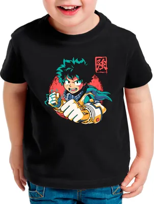 Produktbild von style3 Deku Smash Kinder T-Shirt superhero japan acade mia manga